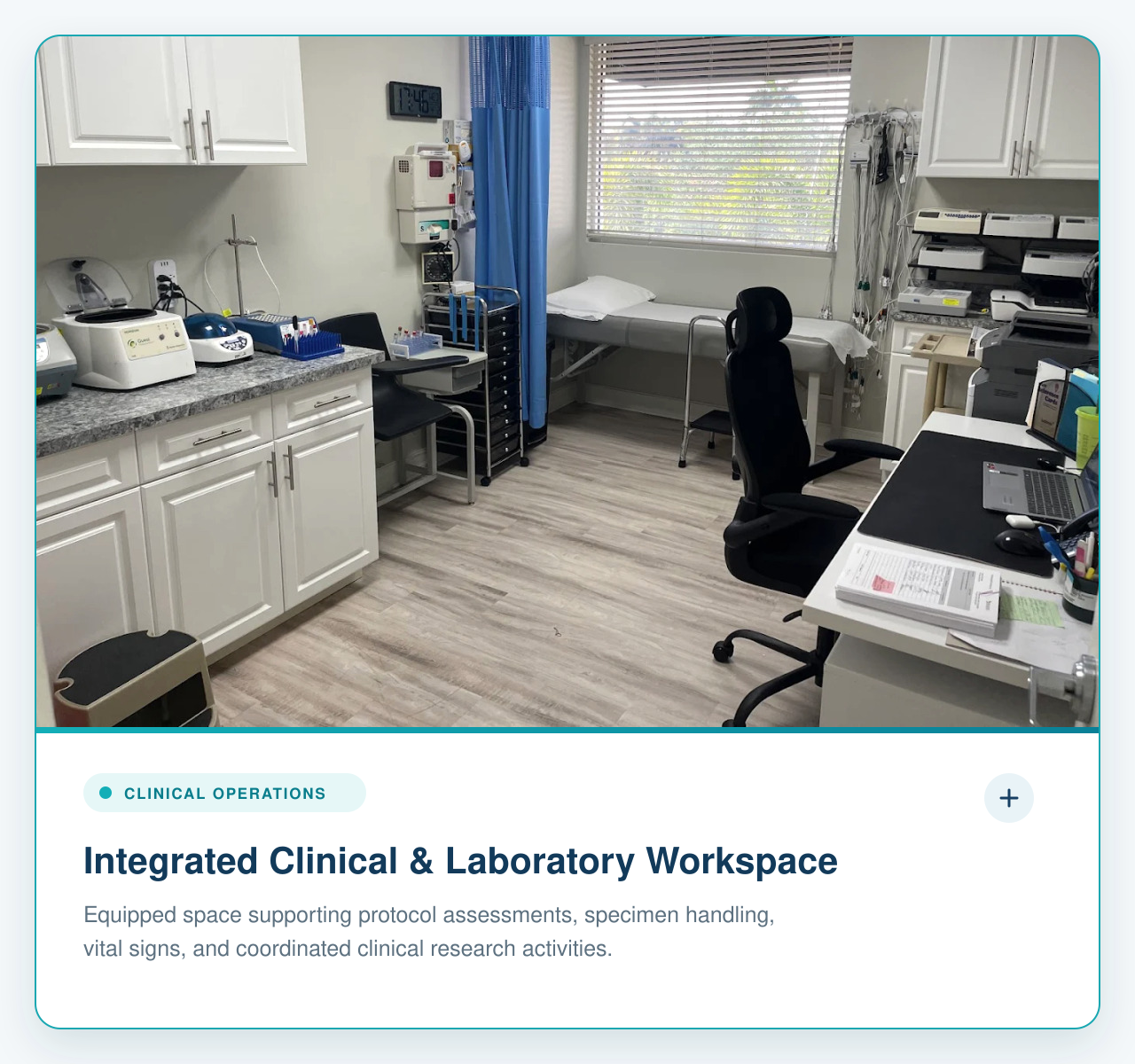 Espacio clínico y de laboratorio integrado en el centro de Miami Lakes